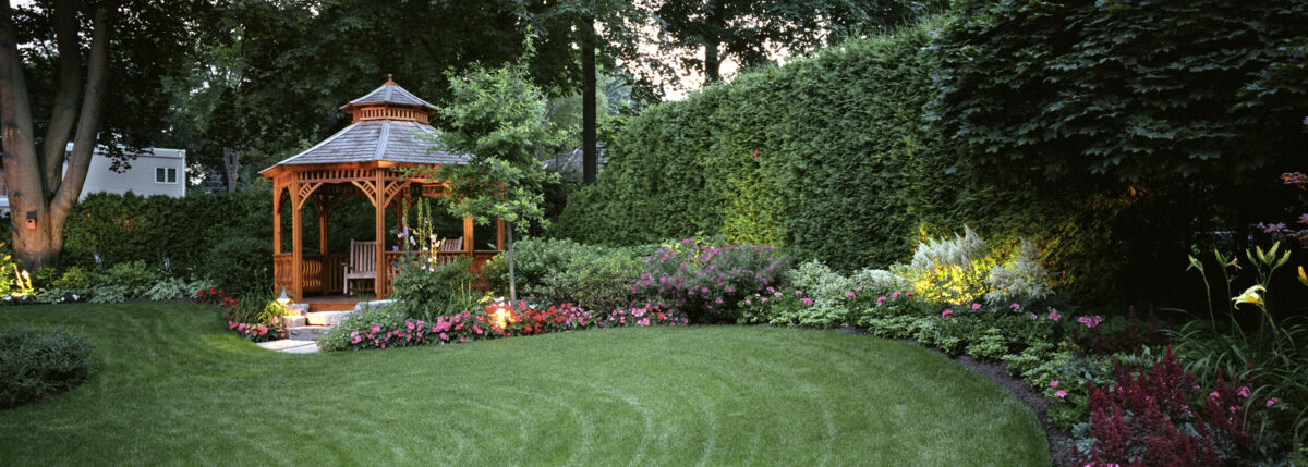 Landscaped Yard