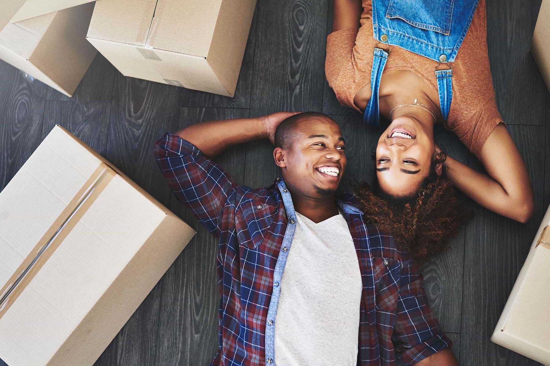 Couple Moving