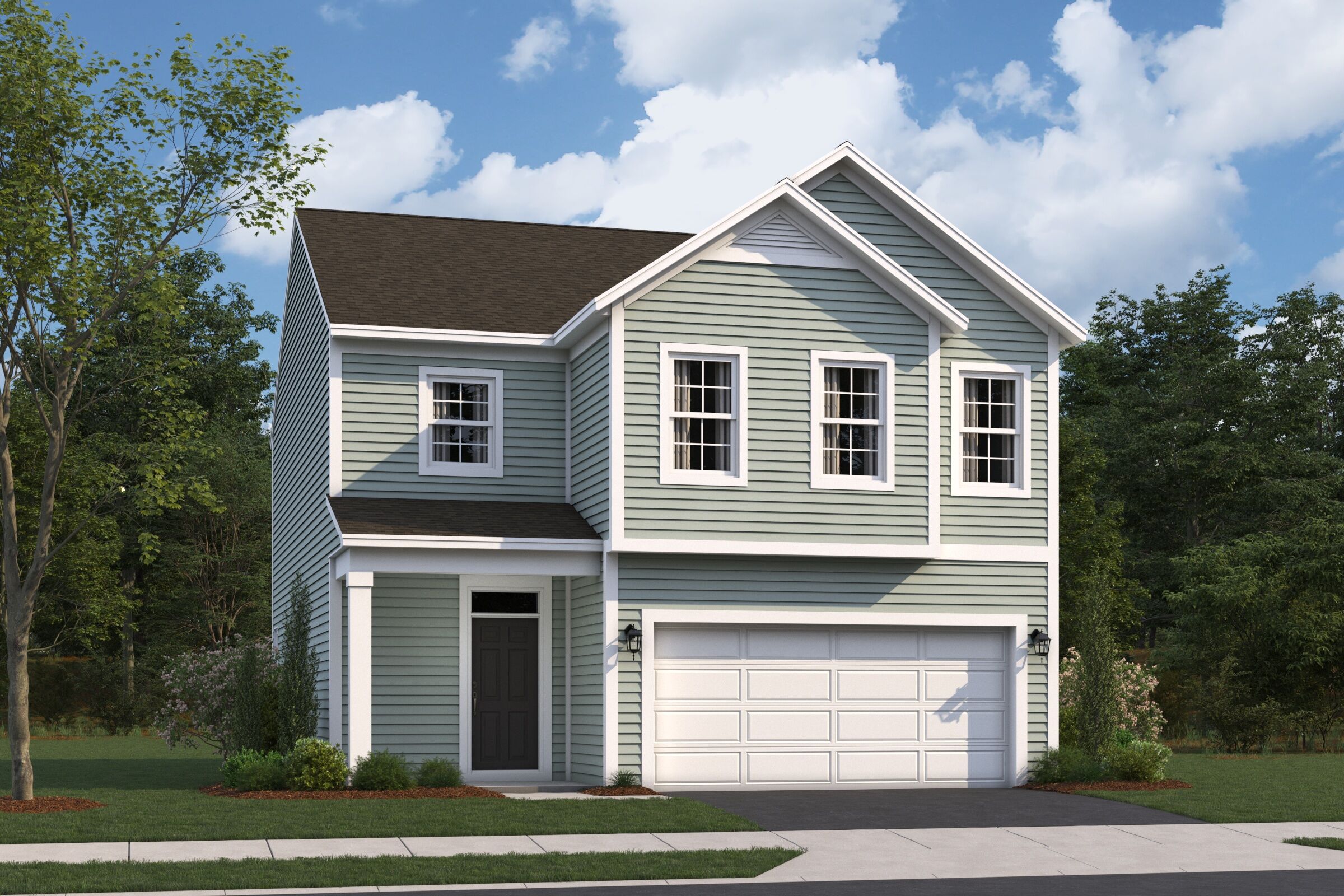 New Castle Elevation A
