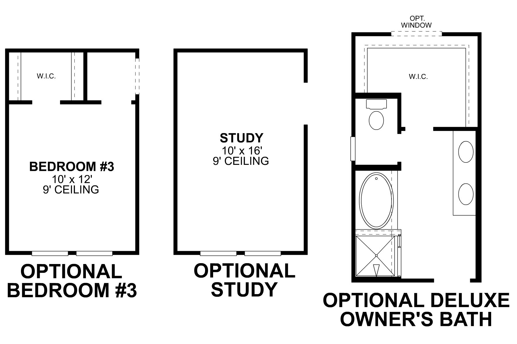 Iris First Floor Options