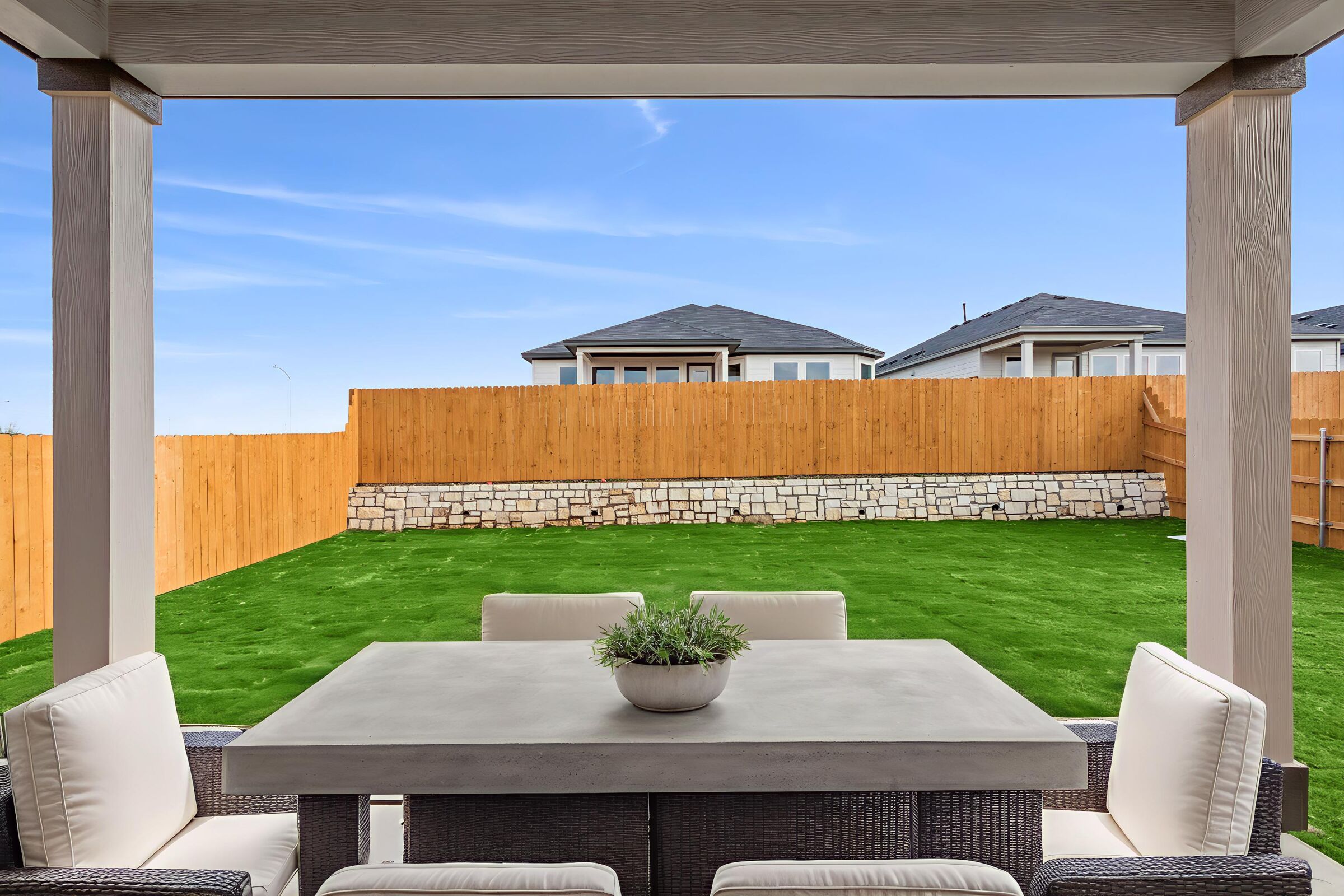 Patio - Virtually Staged - Representational Photo