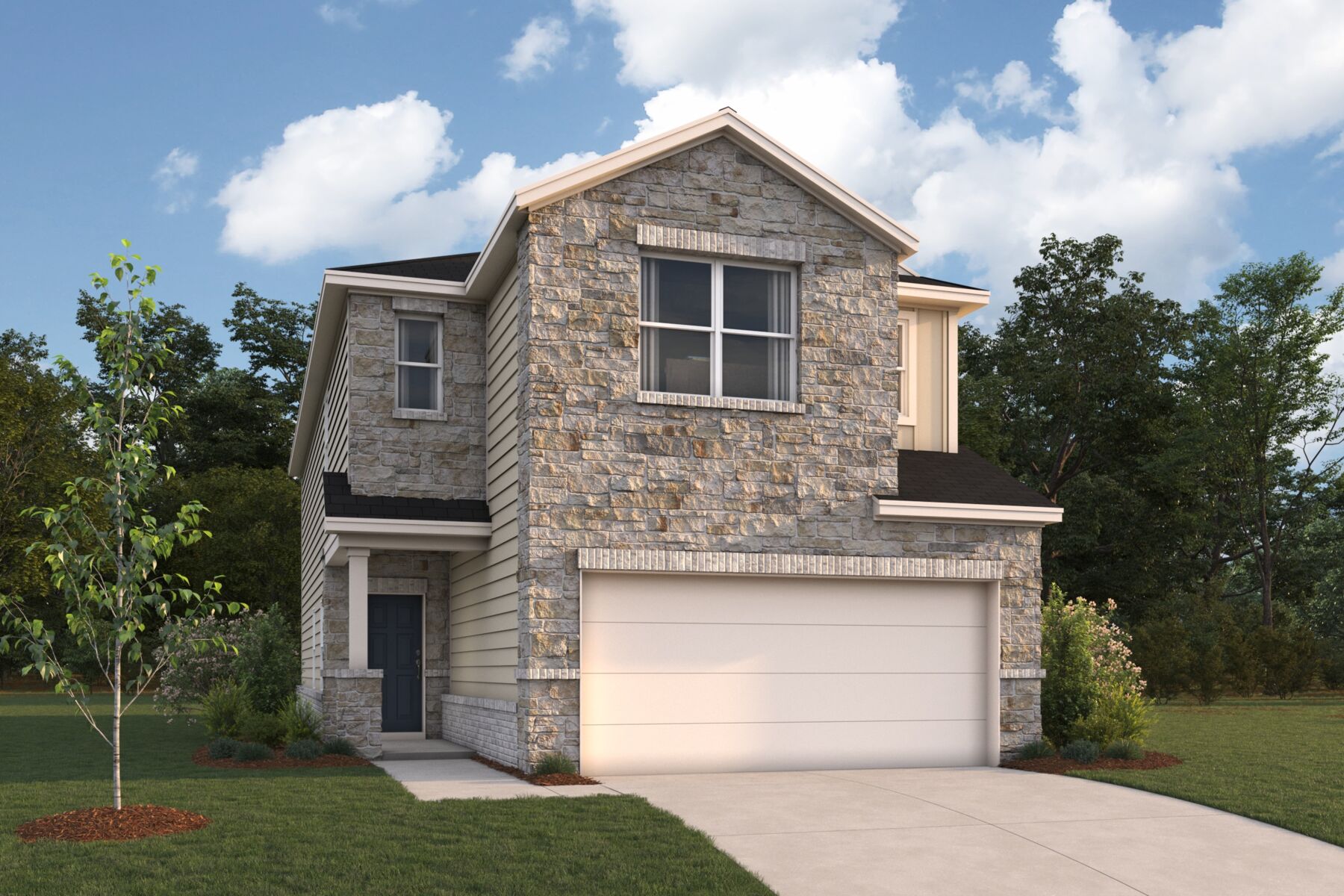 M/I Homes — Abernathy - A at Heritage