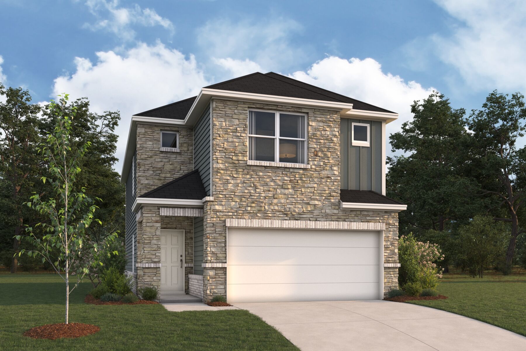 M/I Homes — Somerset - B at Heritage