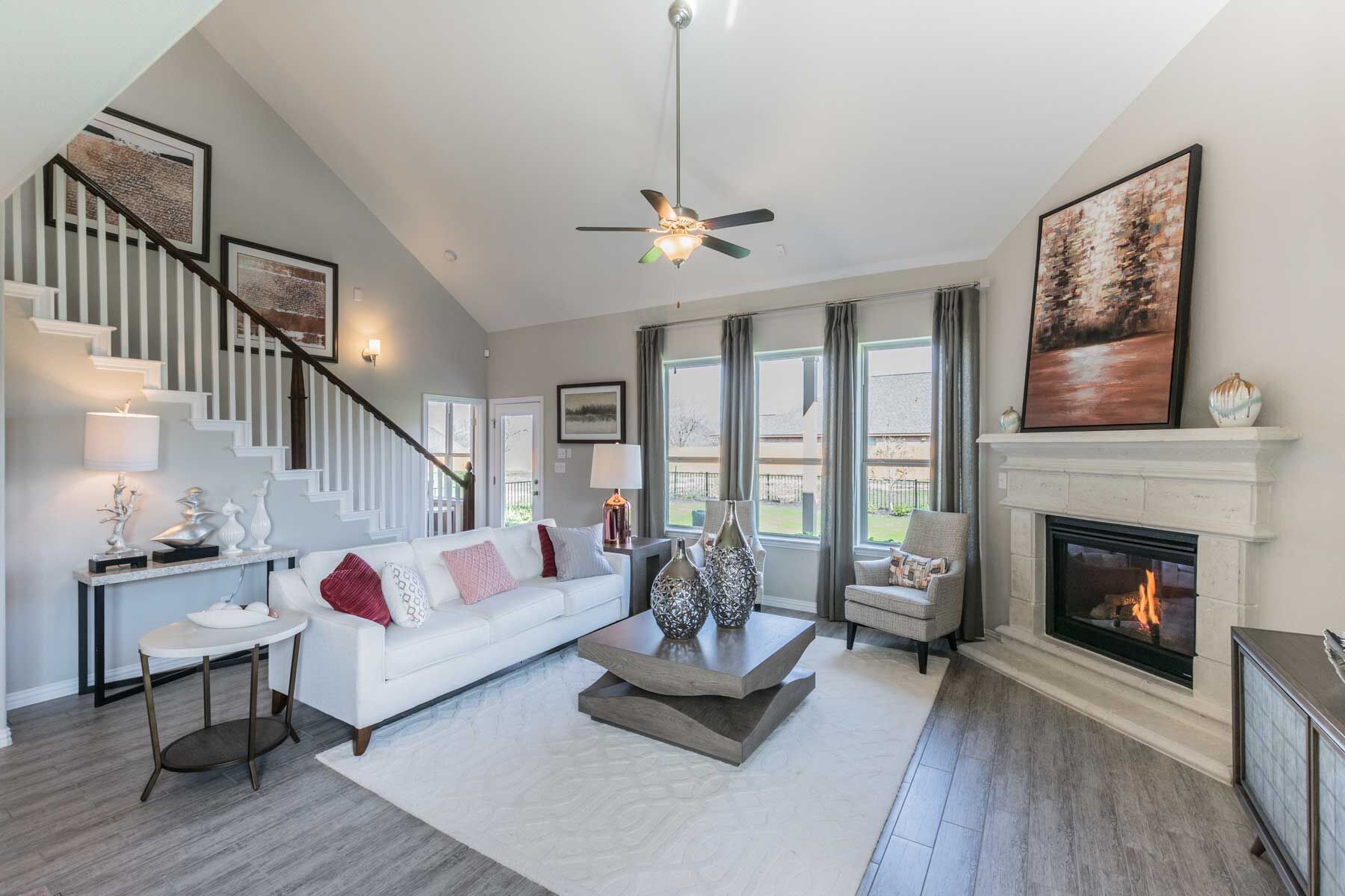White Oak Preserve Family Room