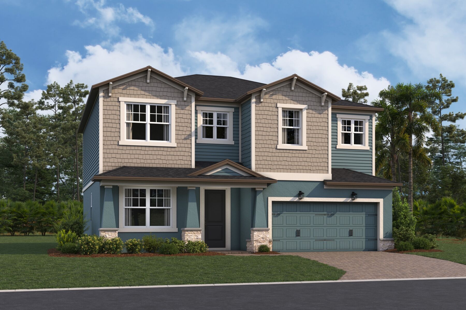Santa Barbara II Elevation Craftsman