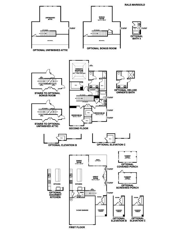 Marigold Floorplan