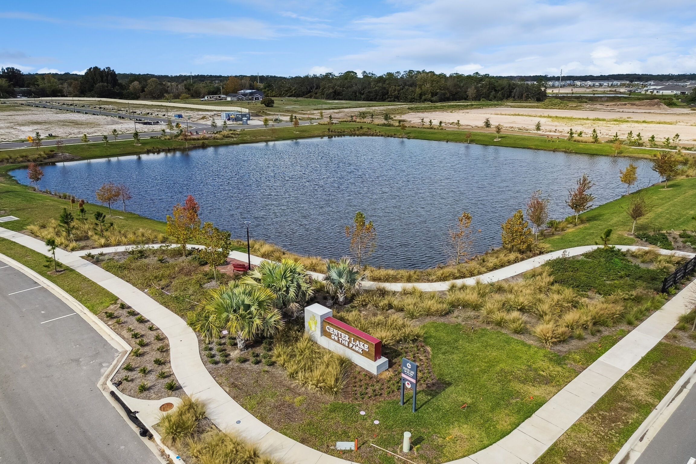 Center Lake on the Park
