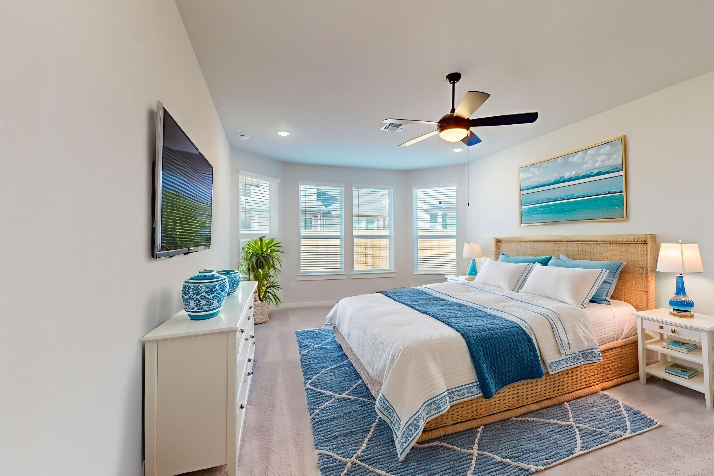 Primary Bedroom - Virtually Staged
