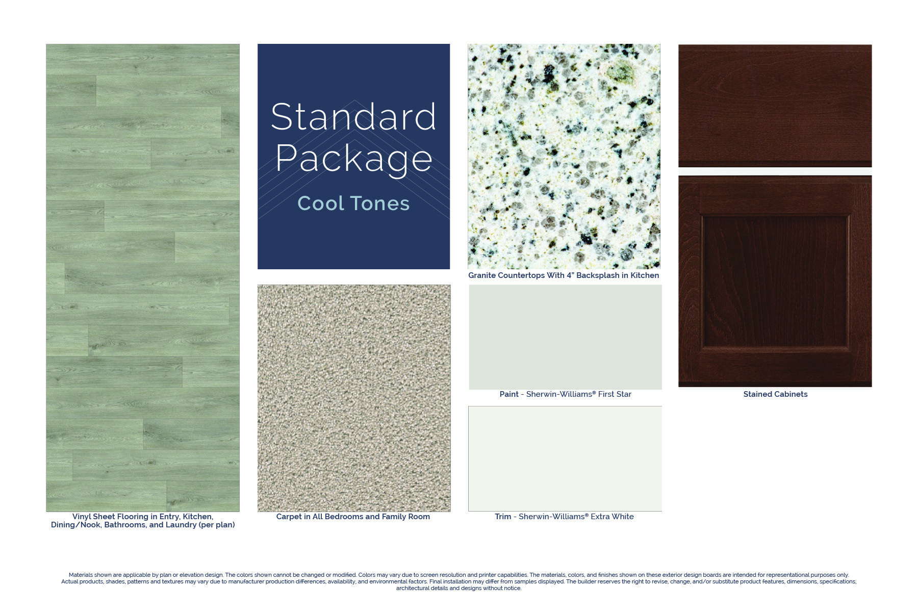 Standard Package - Cool Tones