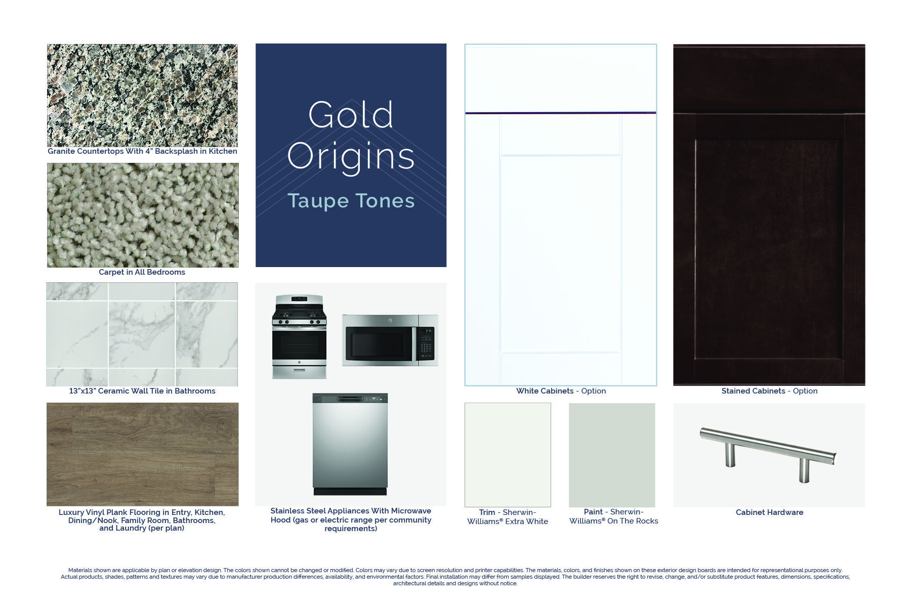 Gold Origins Package - Taupe Tones