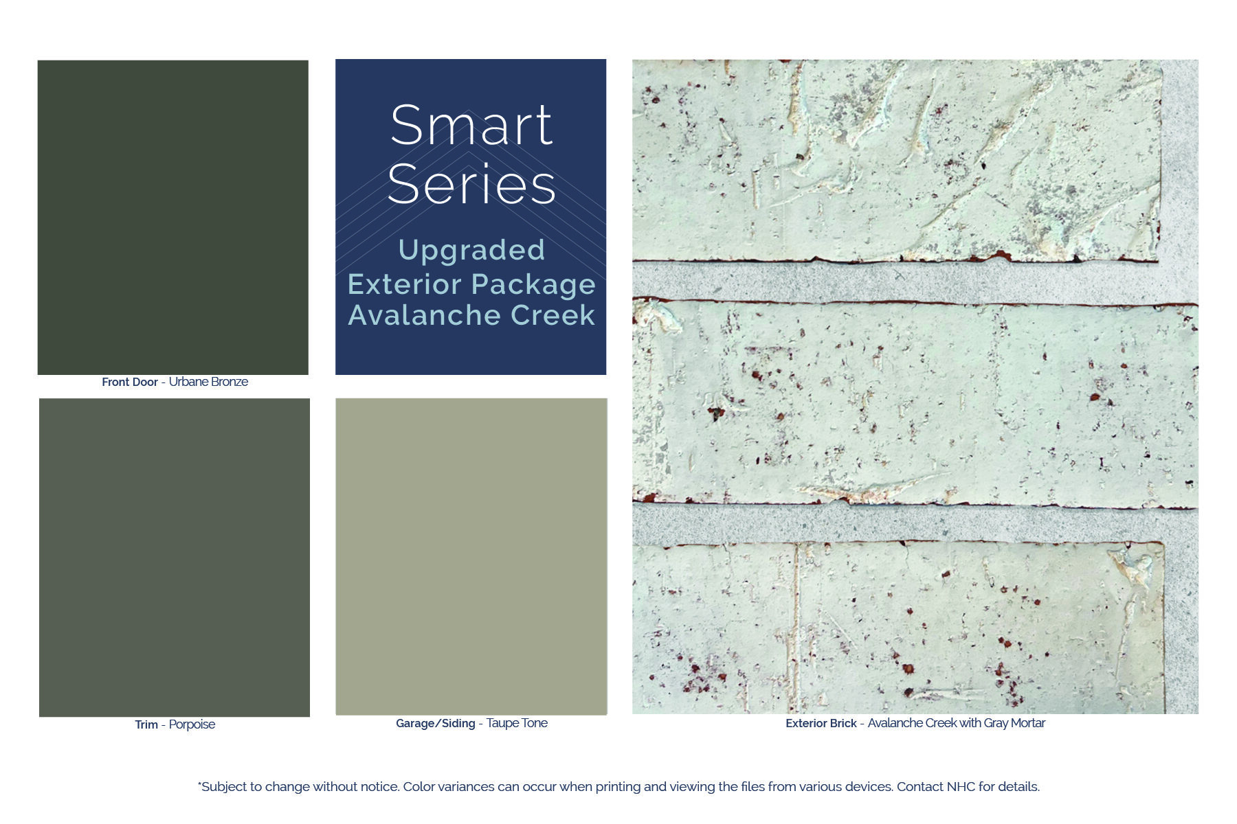 Avalanche Creek Exterior Package