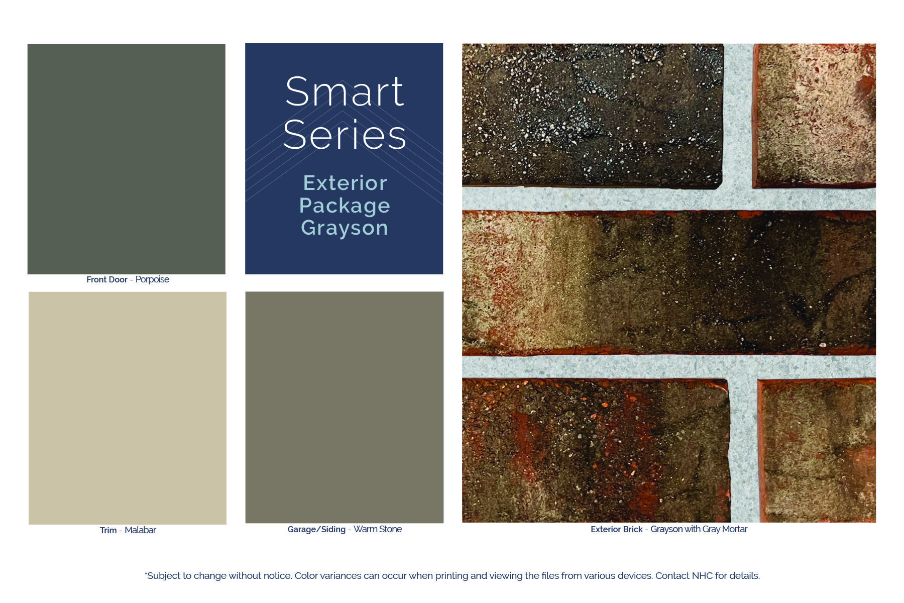 Grayson Exterior Package