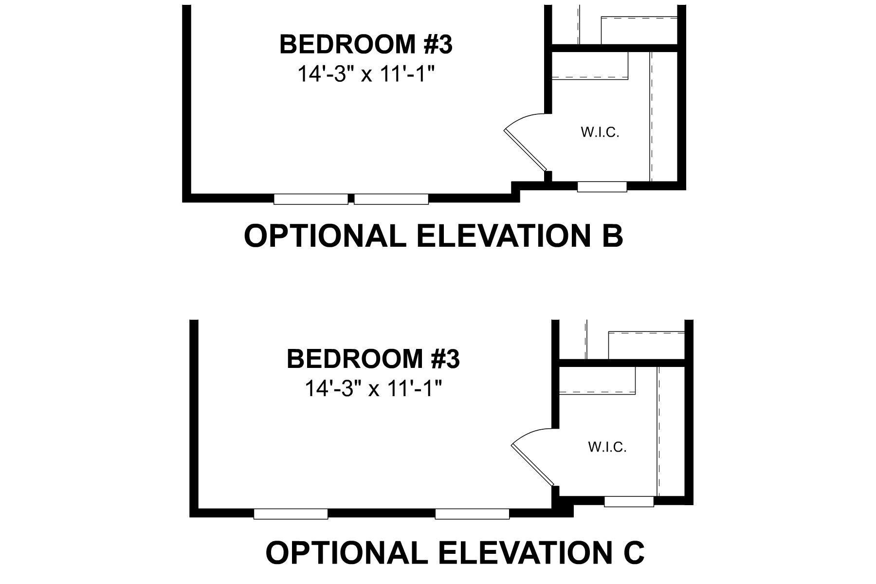 Barlett Second Floor Options