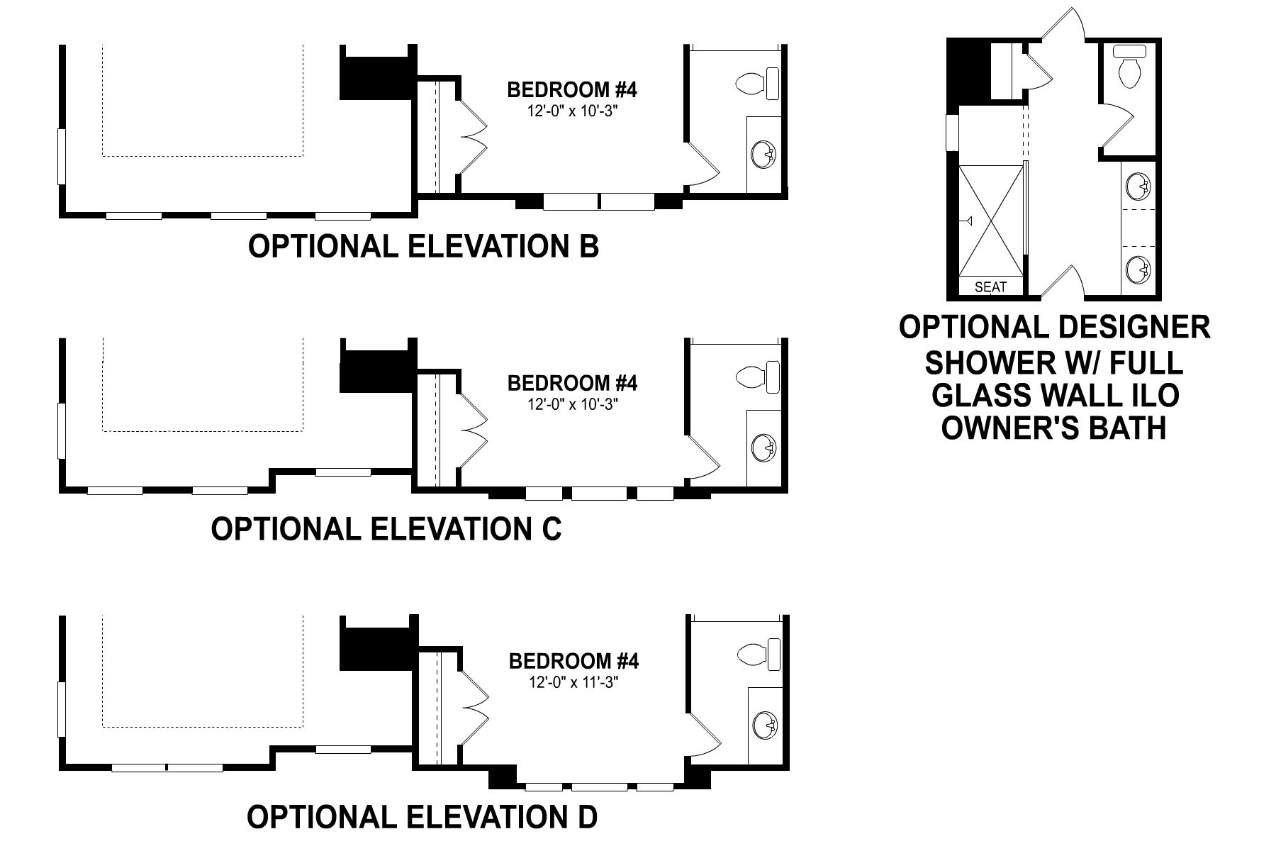 Fenmore Second Floor Options