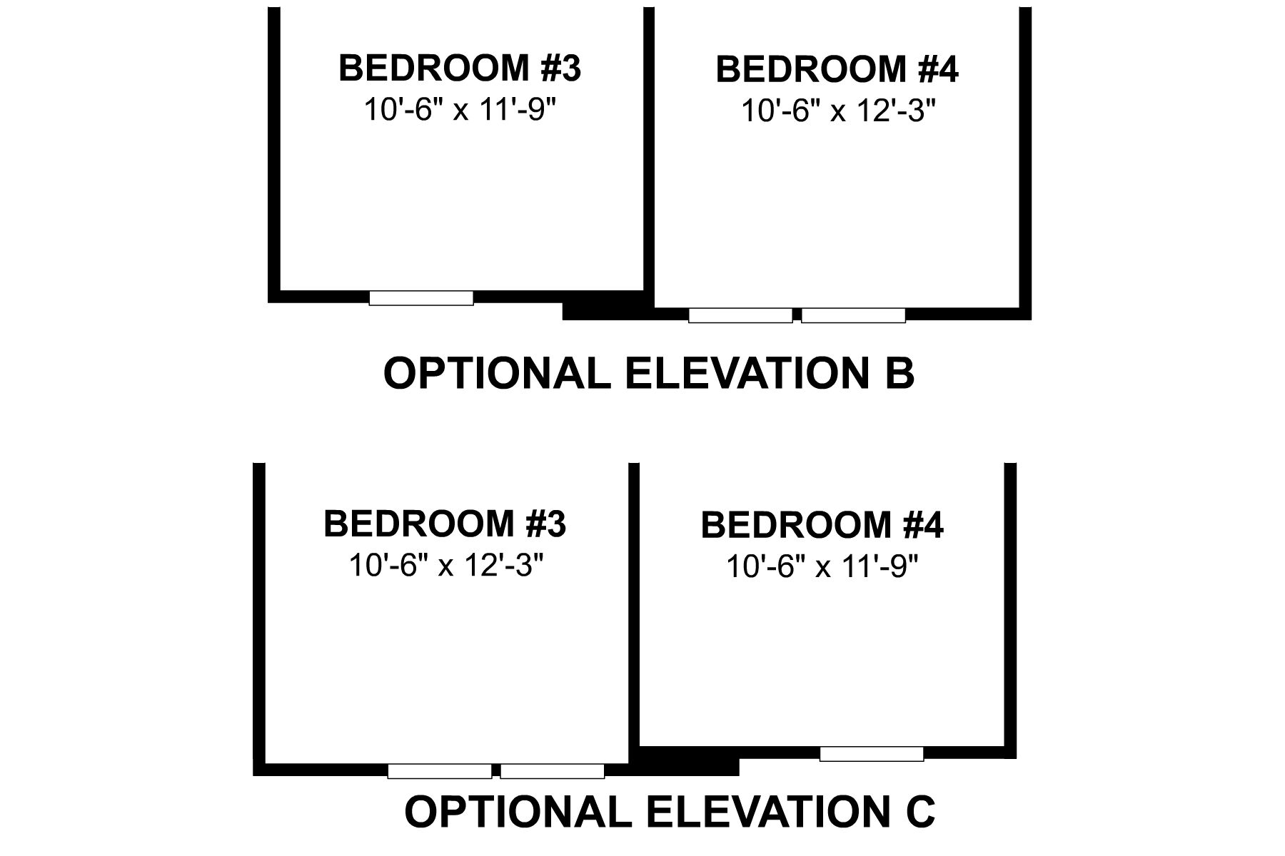 Radford Second Floor Options