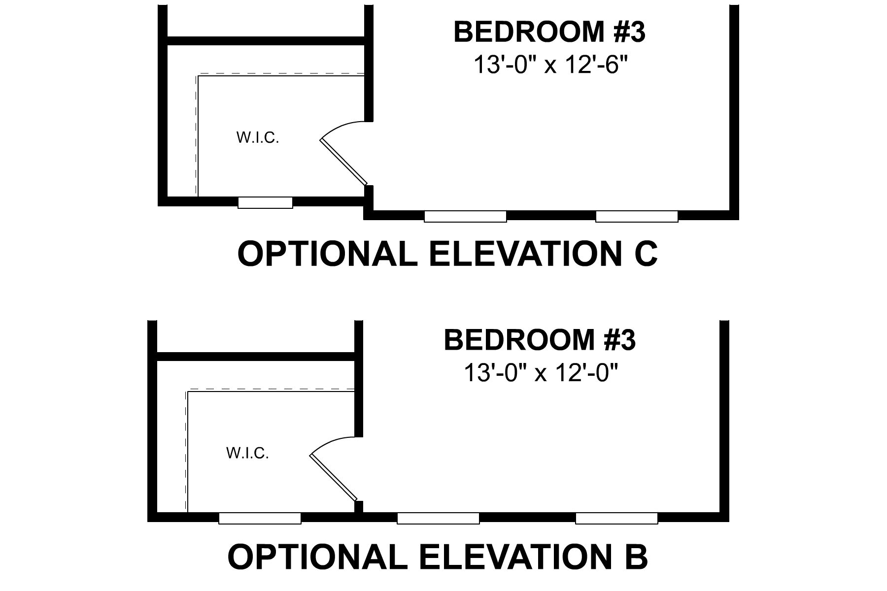 Willow Second Floor Options