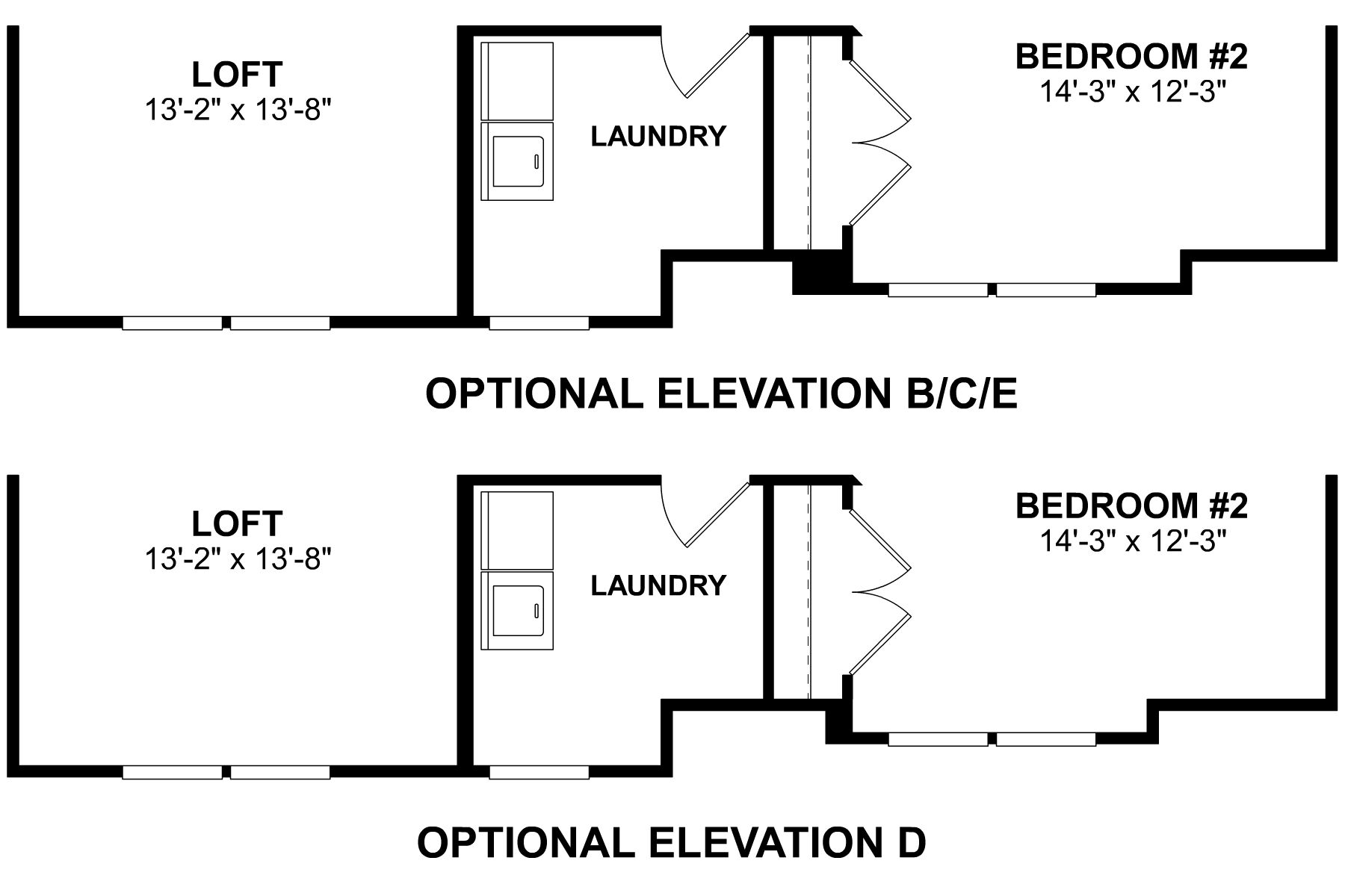 Draper Second Floor Options