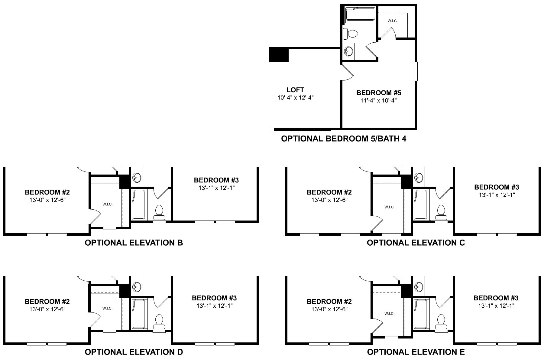 SavoyII Second Floor Options