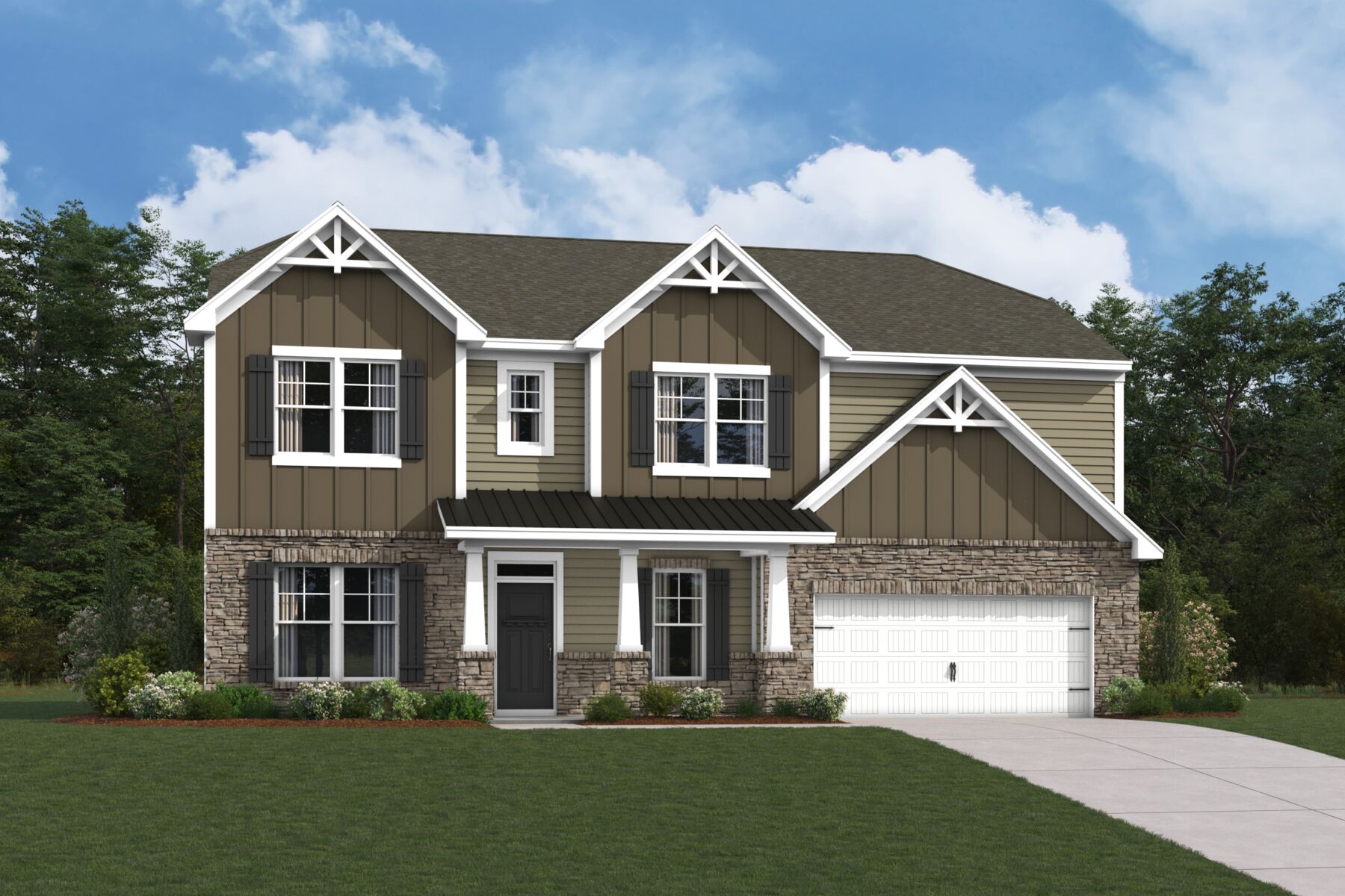 AmberGlen Elevation Albright