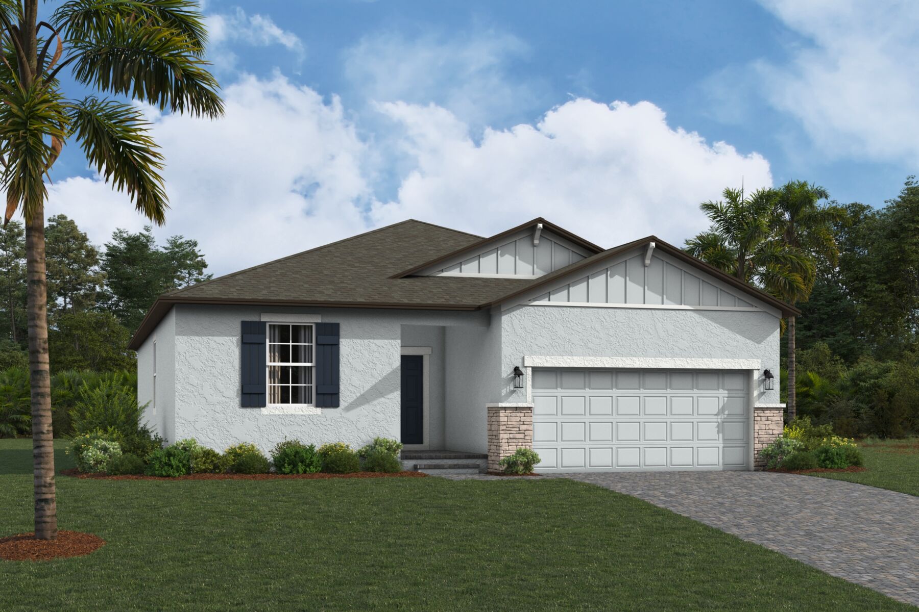 Burton Elevation B - Harmony Ridge