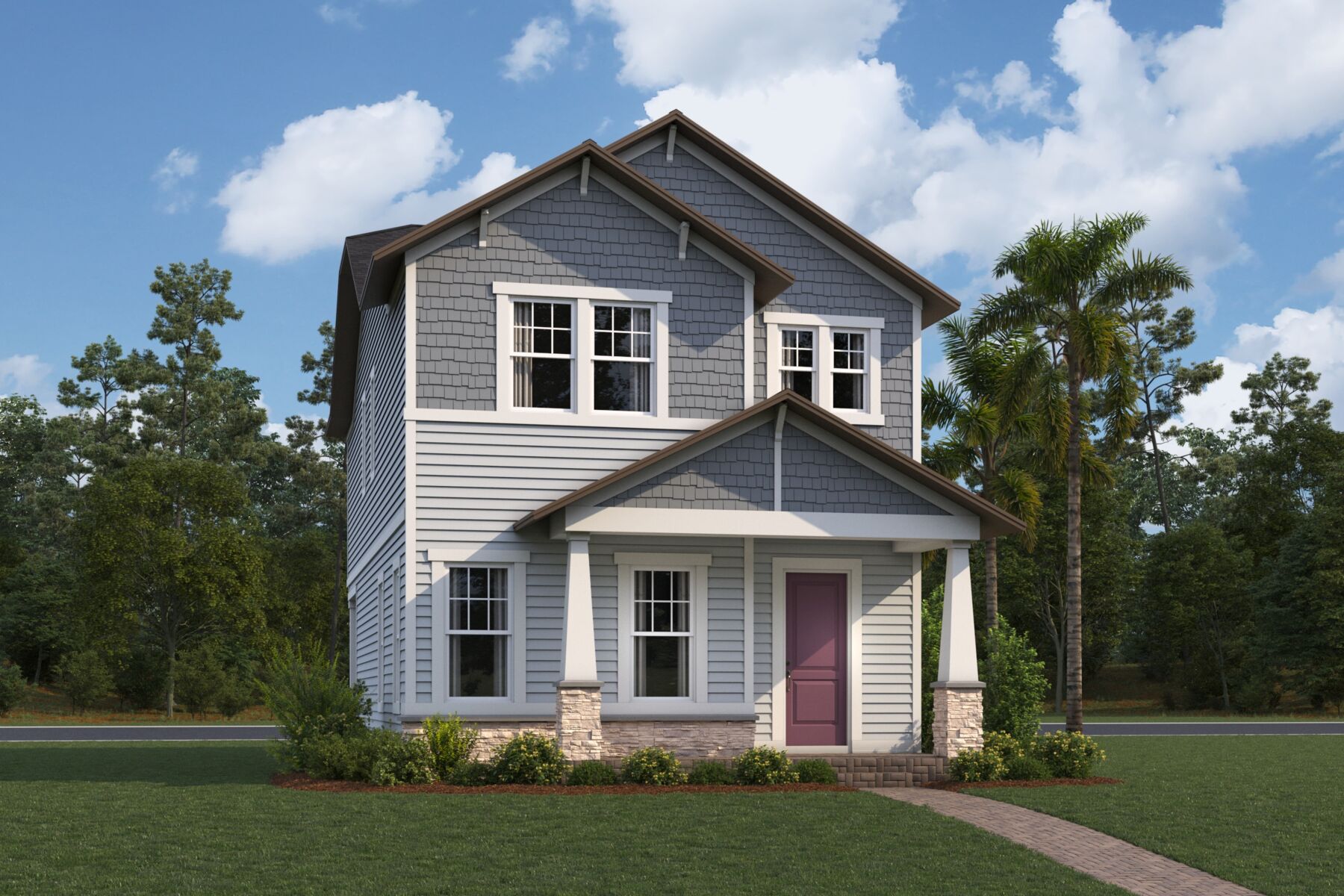 Jensen Elevation Traditionalcoastalcraftsman