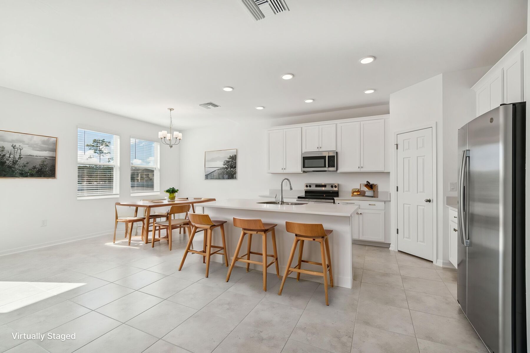 Kitchen - Virtually Staged