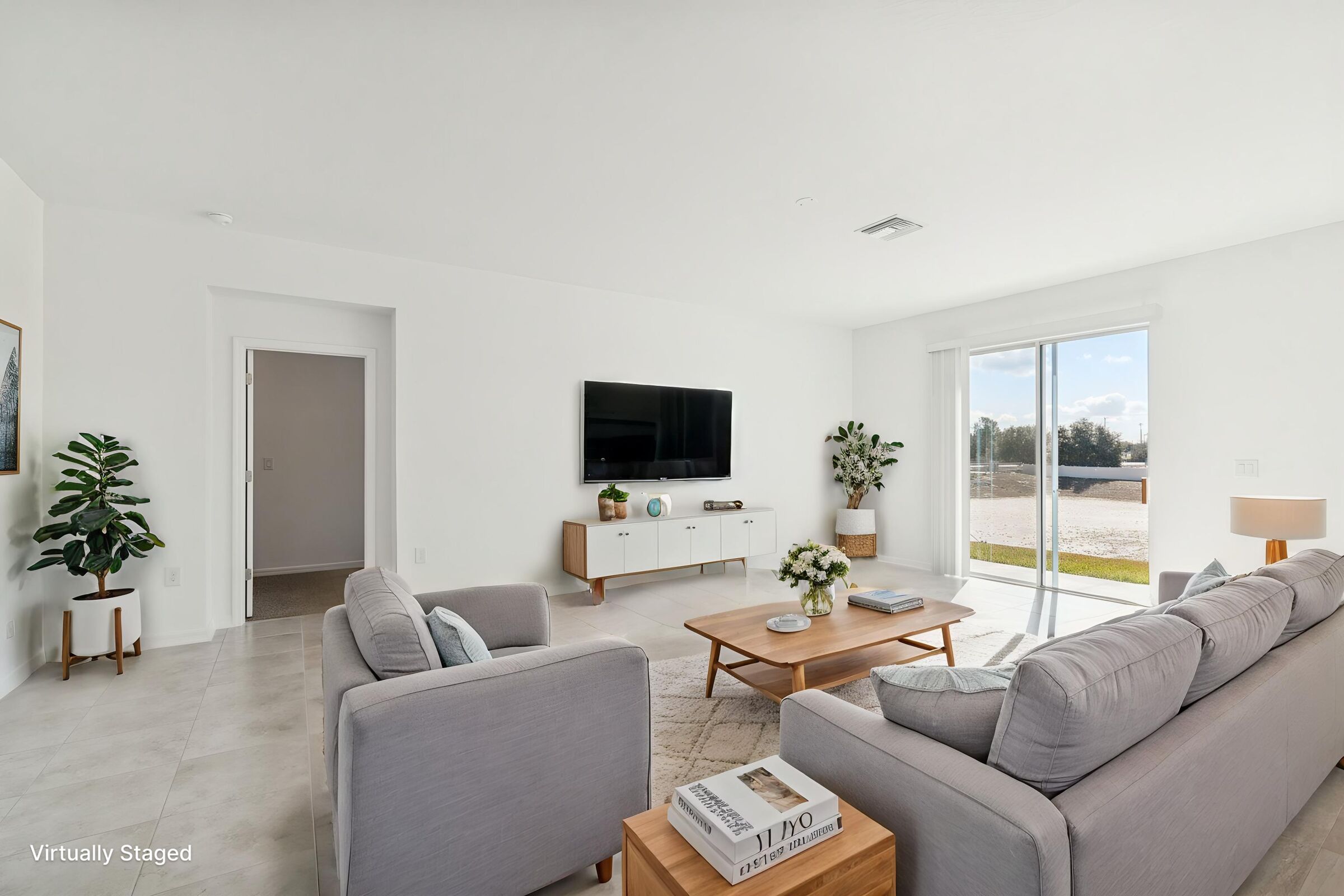 Family Room - Virtually Staged