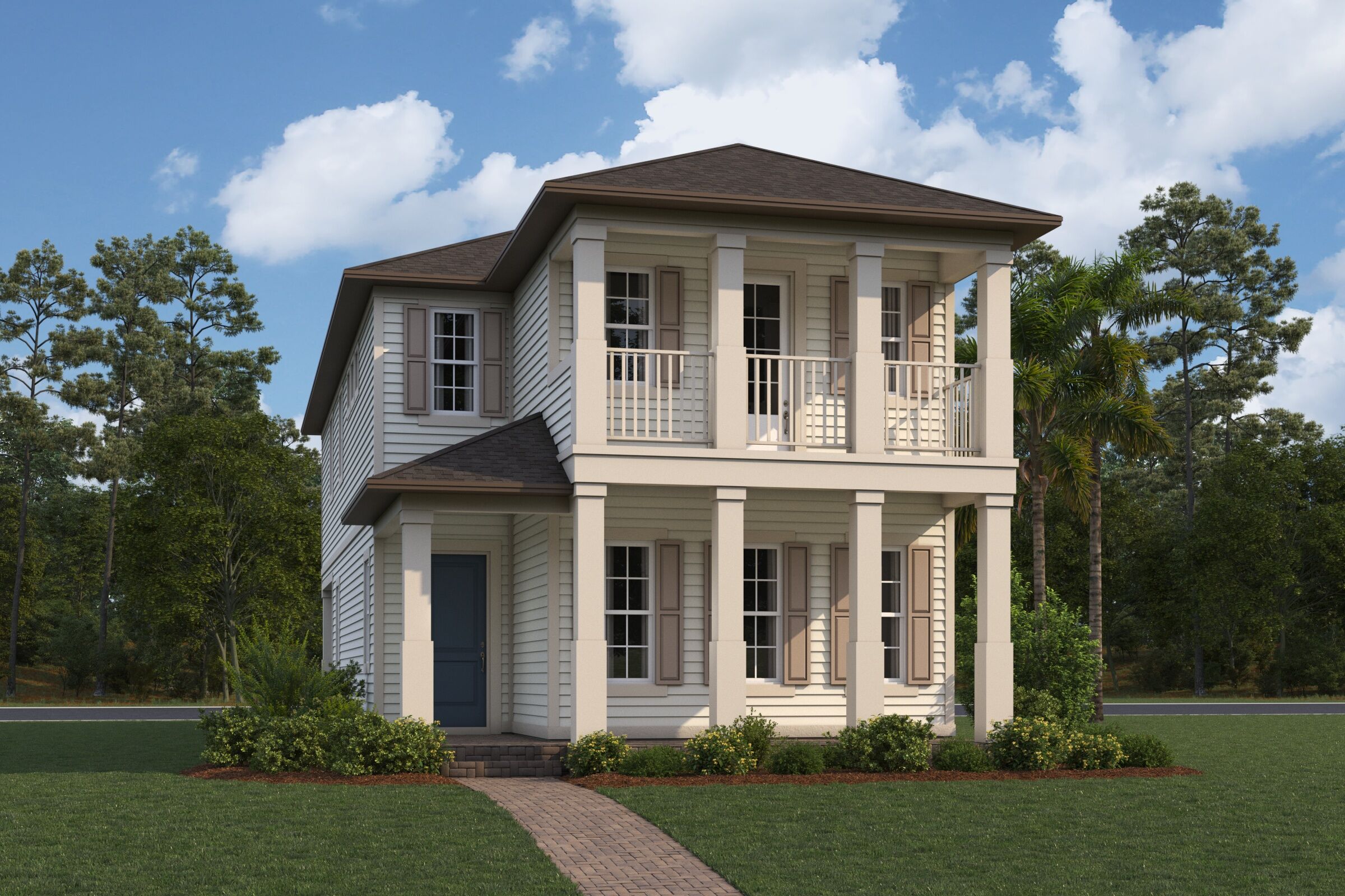 Wekiva Elevation Coastalcottage