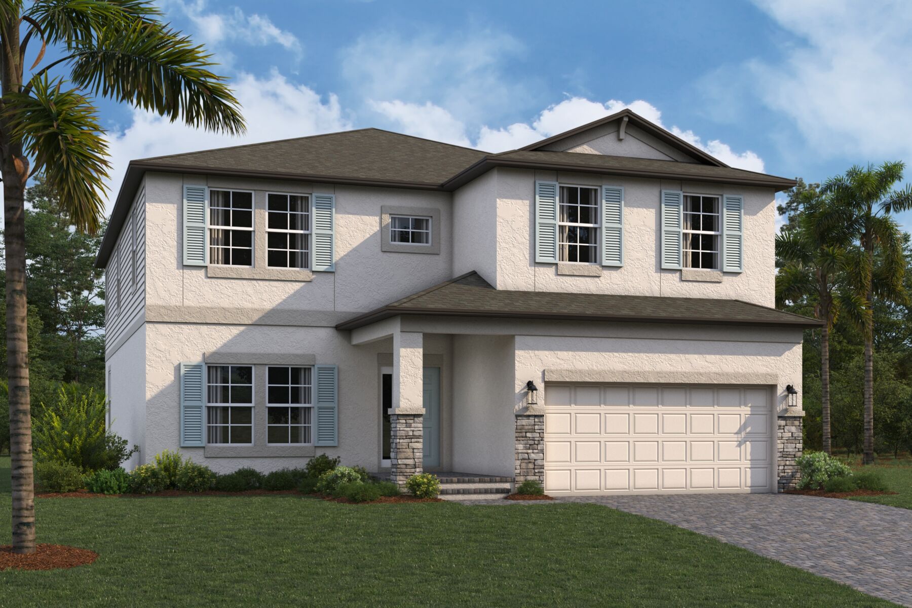 Coronado III Elevation B - Harmony Ridge