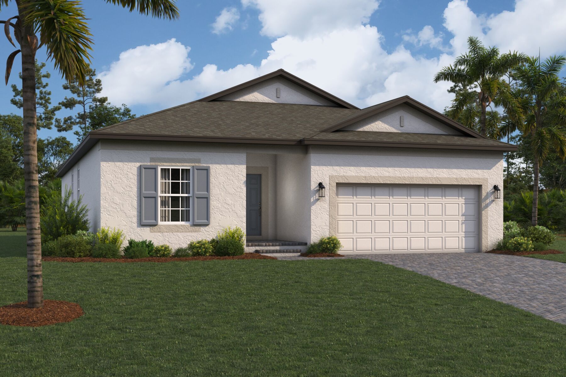 Madeira II Elevation A - Harmony Ridge