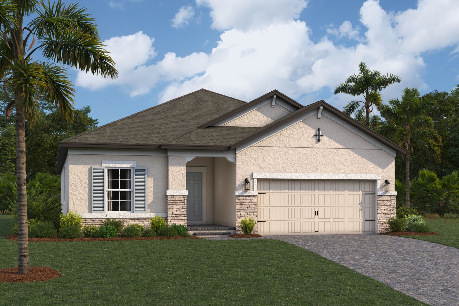 Madeira II Elevation D - Harmony Ridge