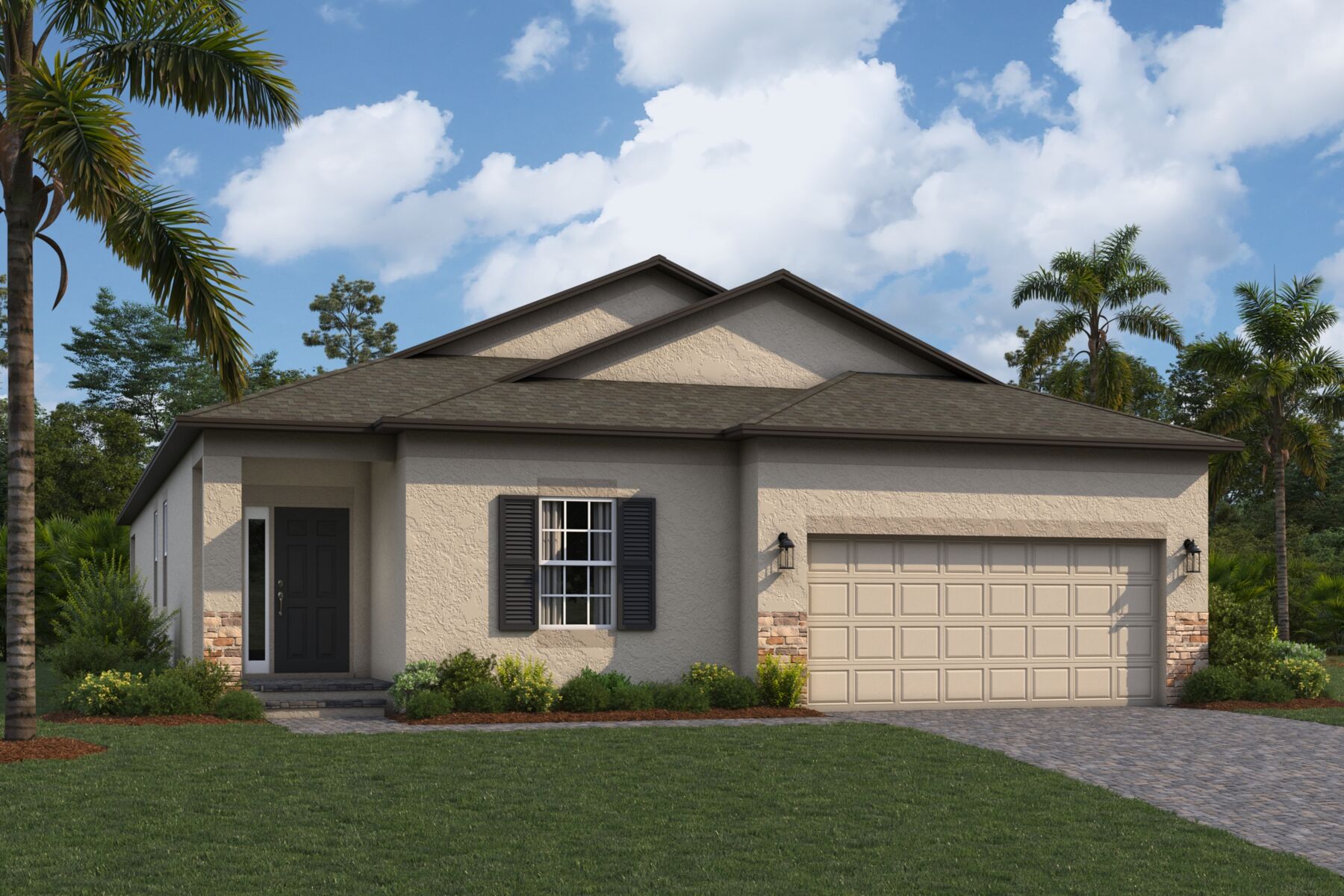 Newport II Elevation A - Harmony Ridge