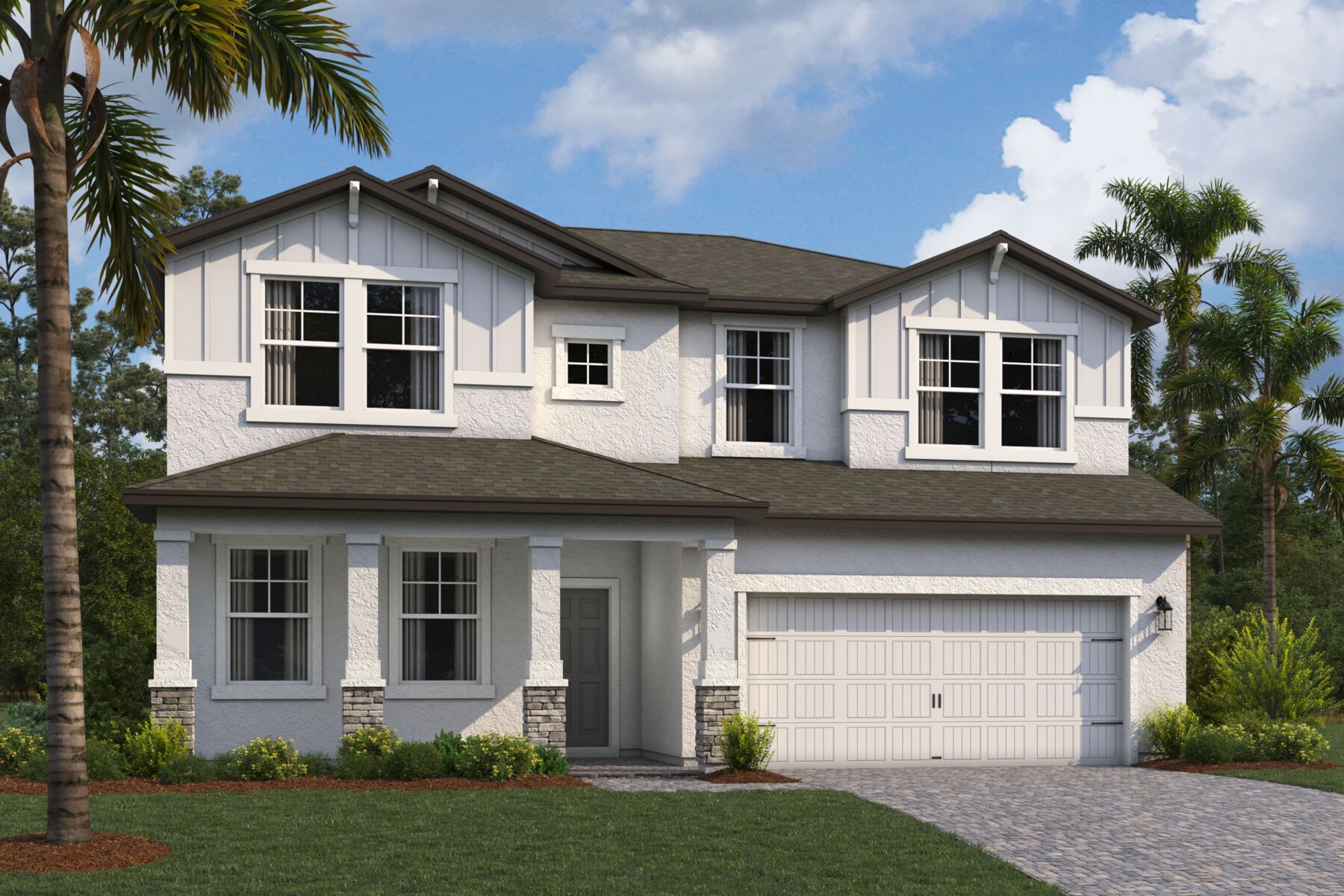 Santa Monica Elevation C - Harmony Ridge