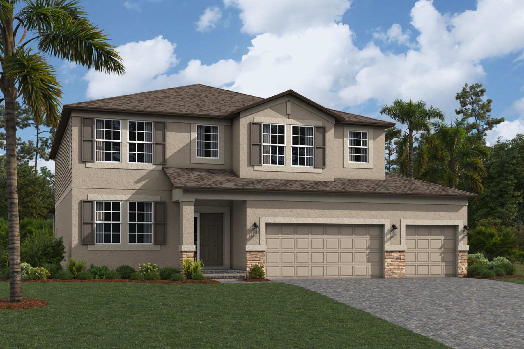 Sonoma II Elevation A - Harmony Ridge