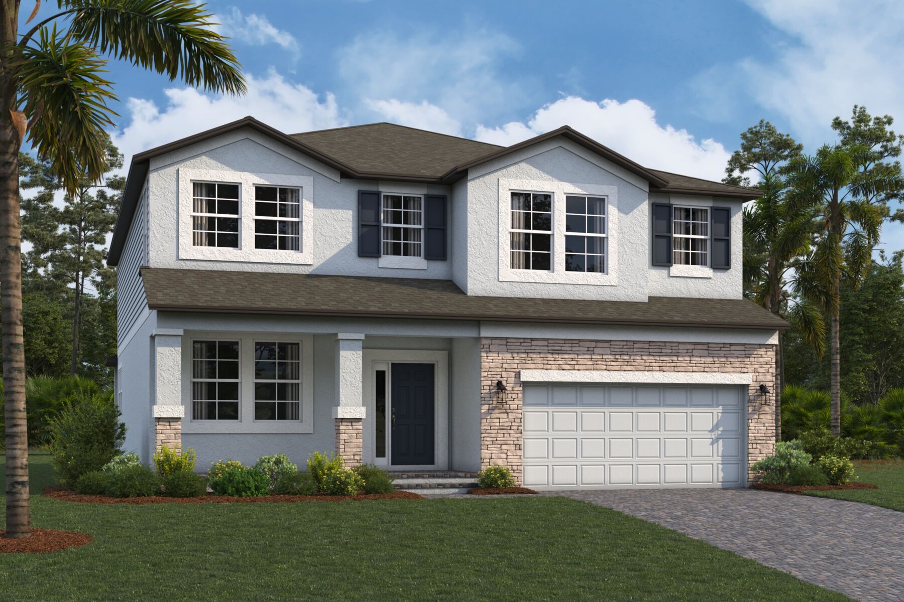 Sonoma II Elevation B - Harmony Ridge