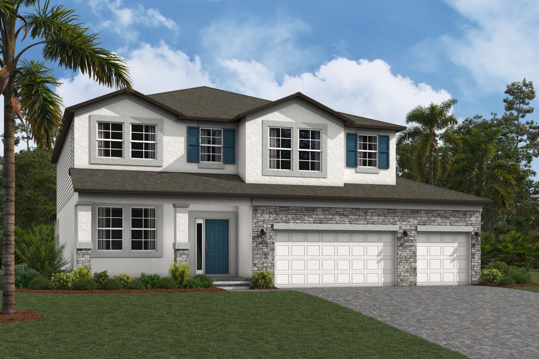 Sonoma II Elevation B - Harmony Ridge