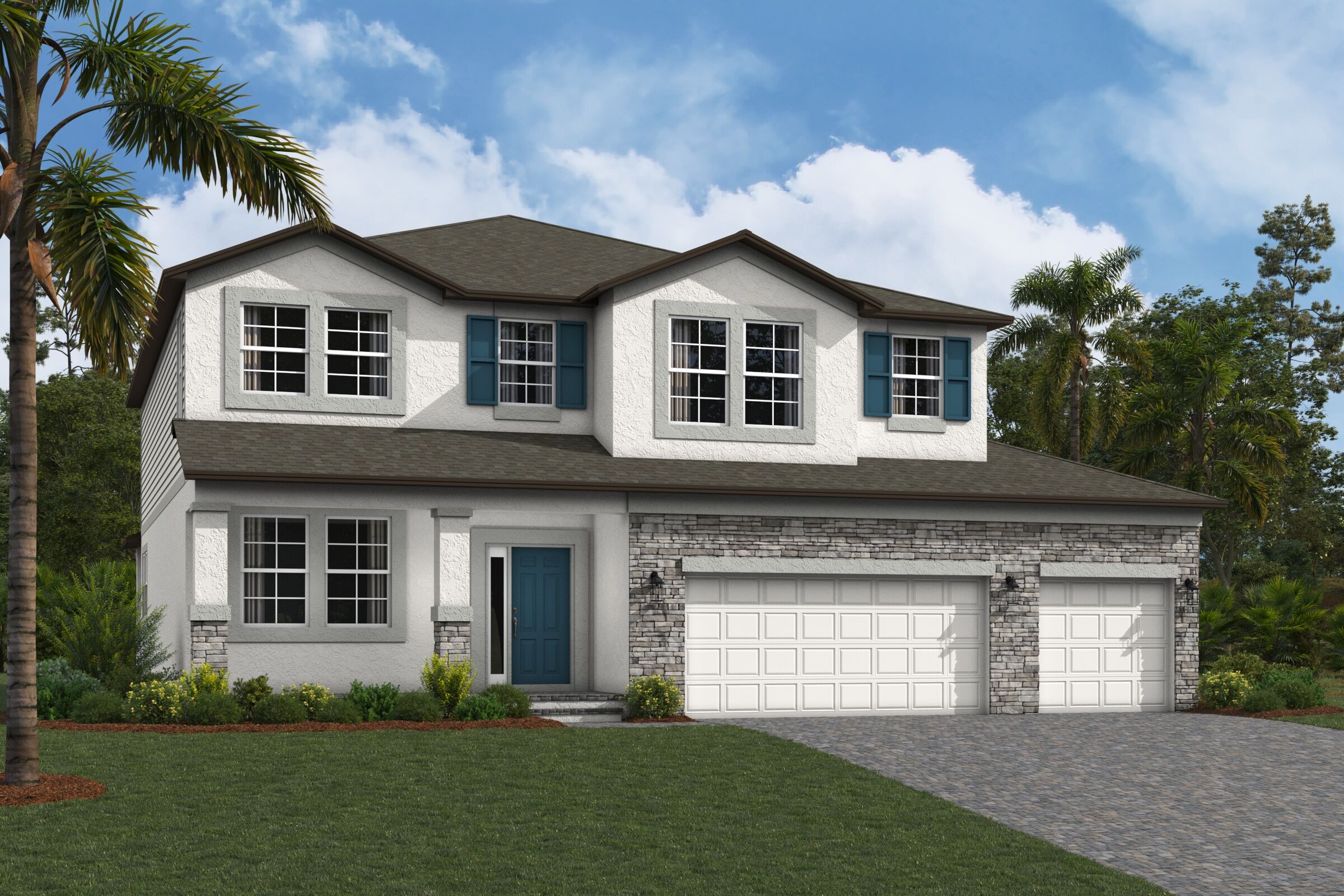 Sonoma II Elevation B - Harmony Ridge