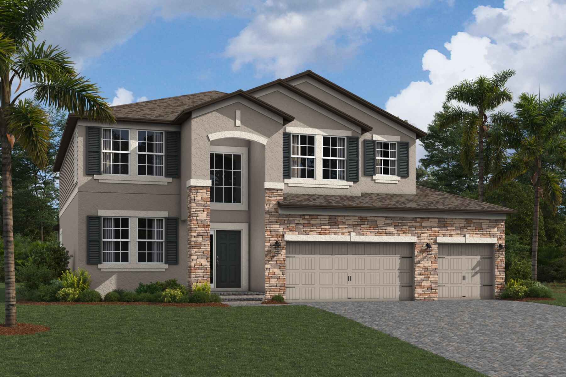 Sonoma II Elevation C - Harmony Ridge