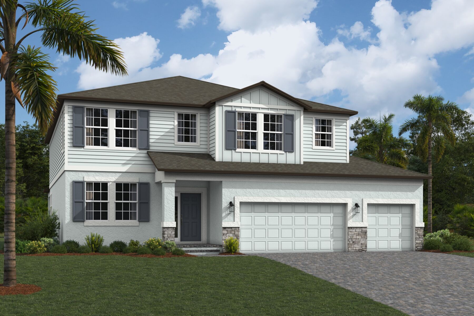 Sonoma II Elevation D - Harmony Ridge