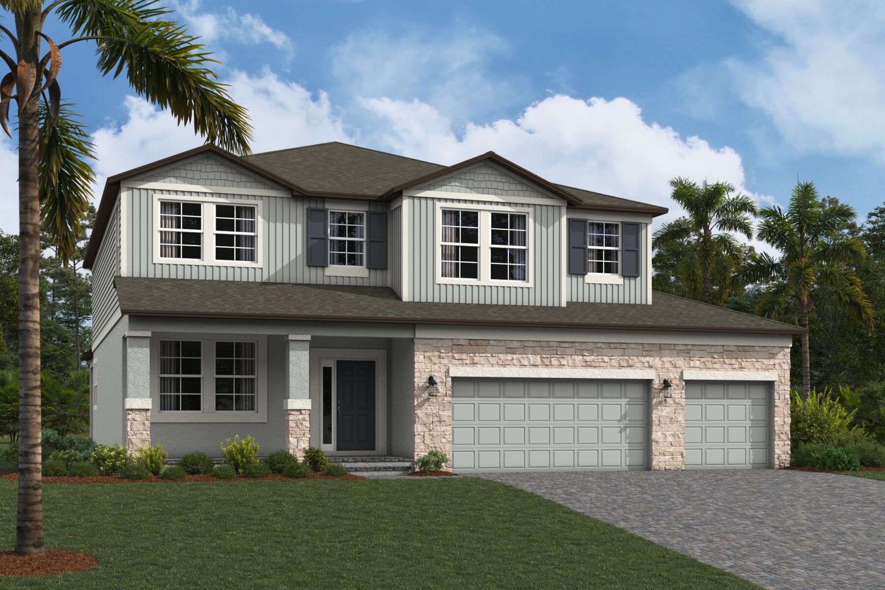 Sonoma II Elevation E - Harmony Ridge