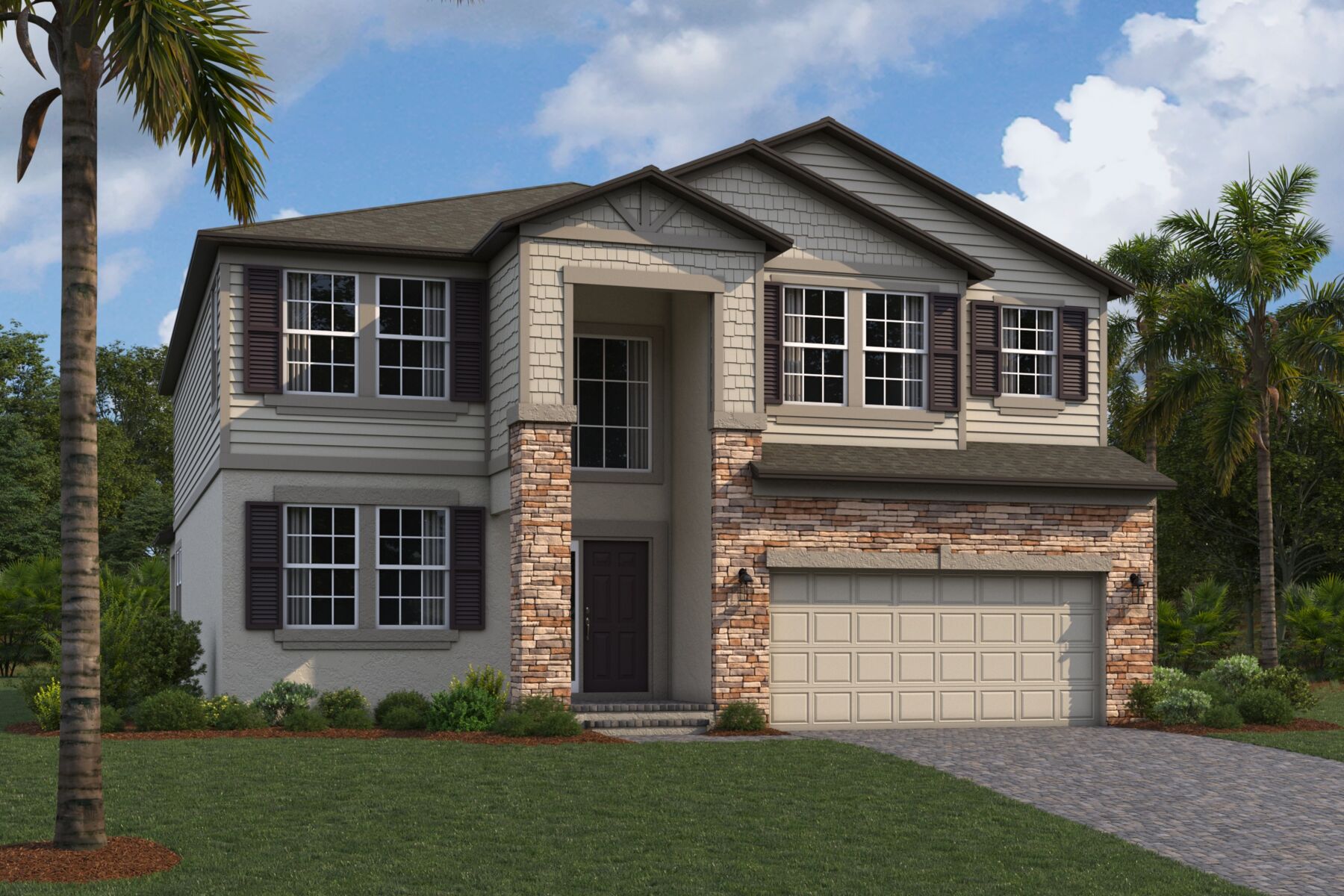 Sonoma II Elevation F - Harmony Ridge