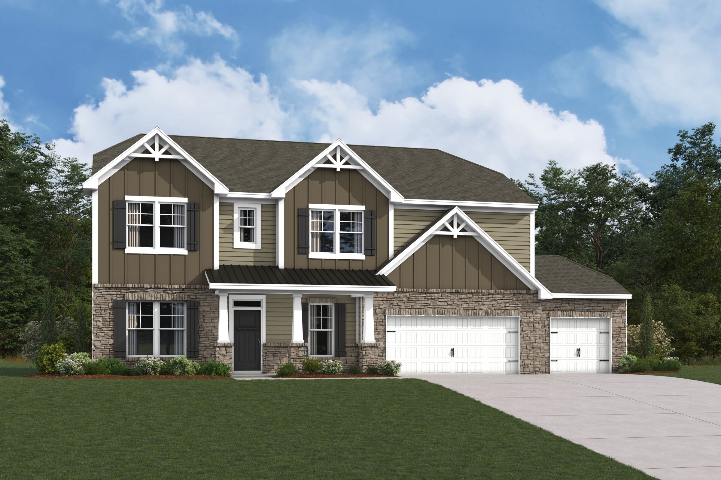 AmberGlen Elevation Albright