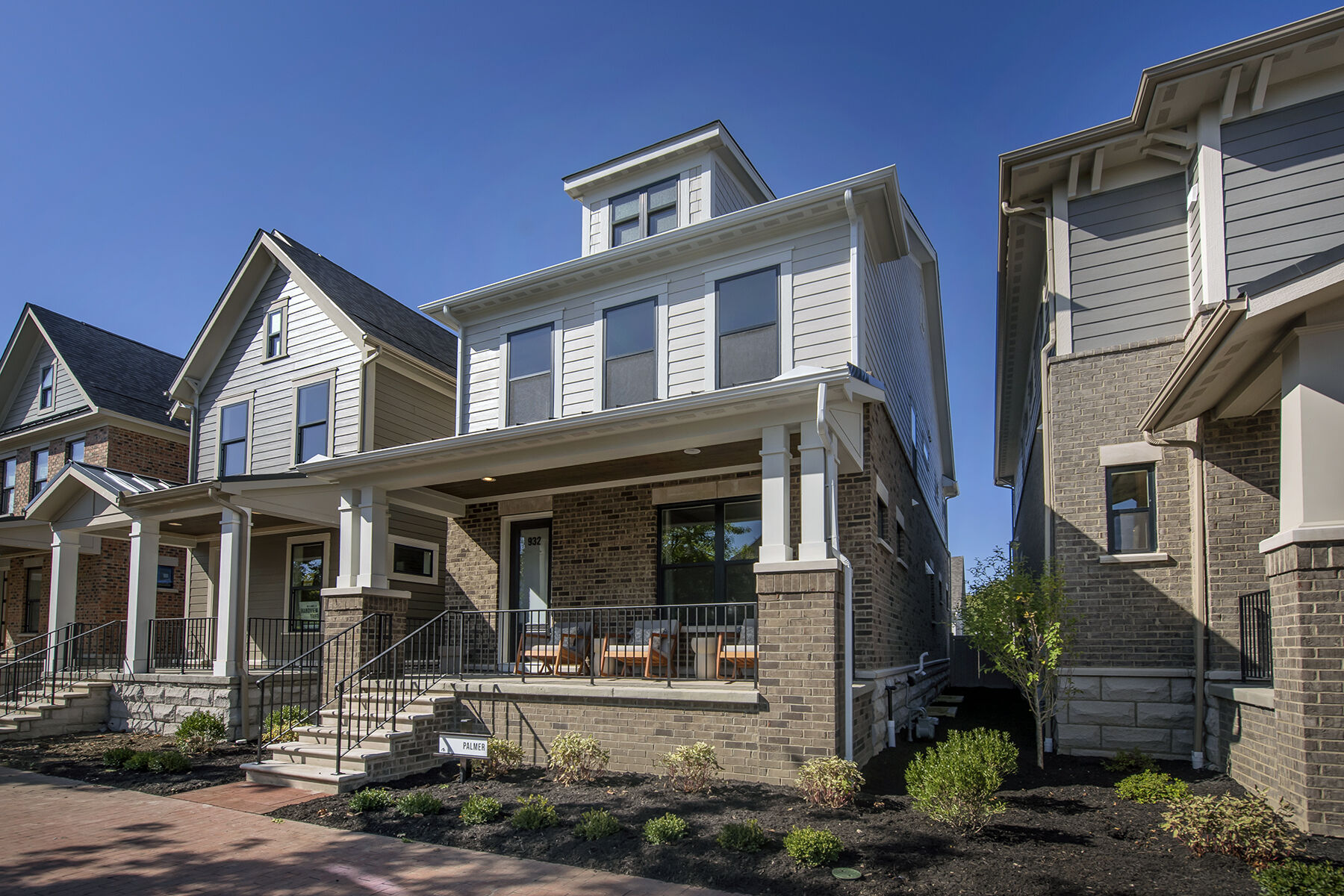 The Homes at Grandview Yard Streetscape