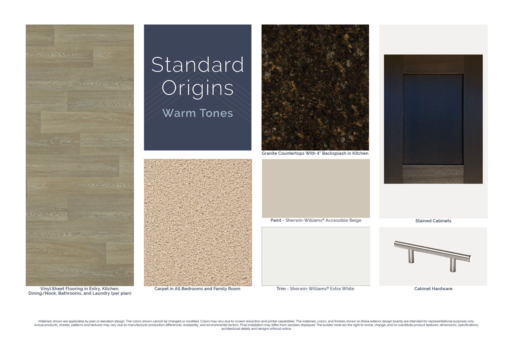 Standard Origins Package - Warm Tones