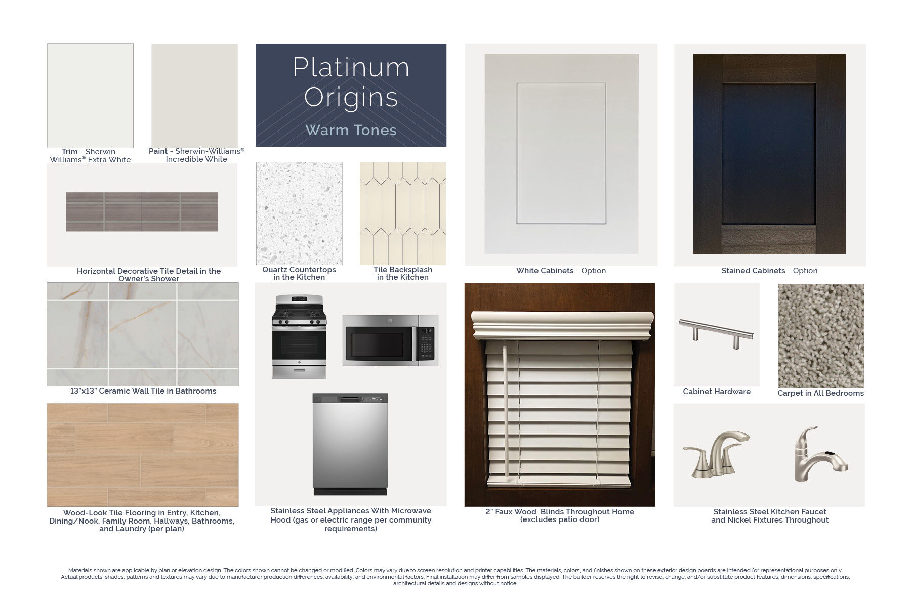 Platinum Origins Package - Warm Tones