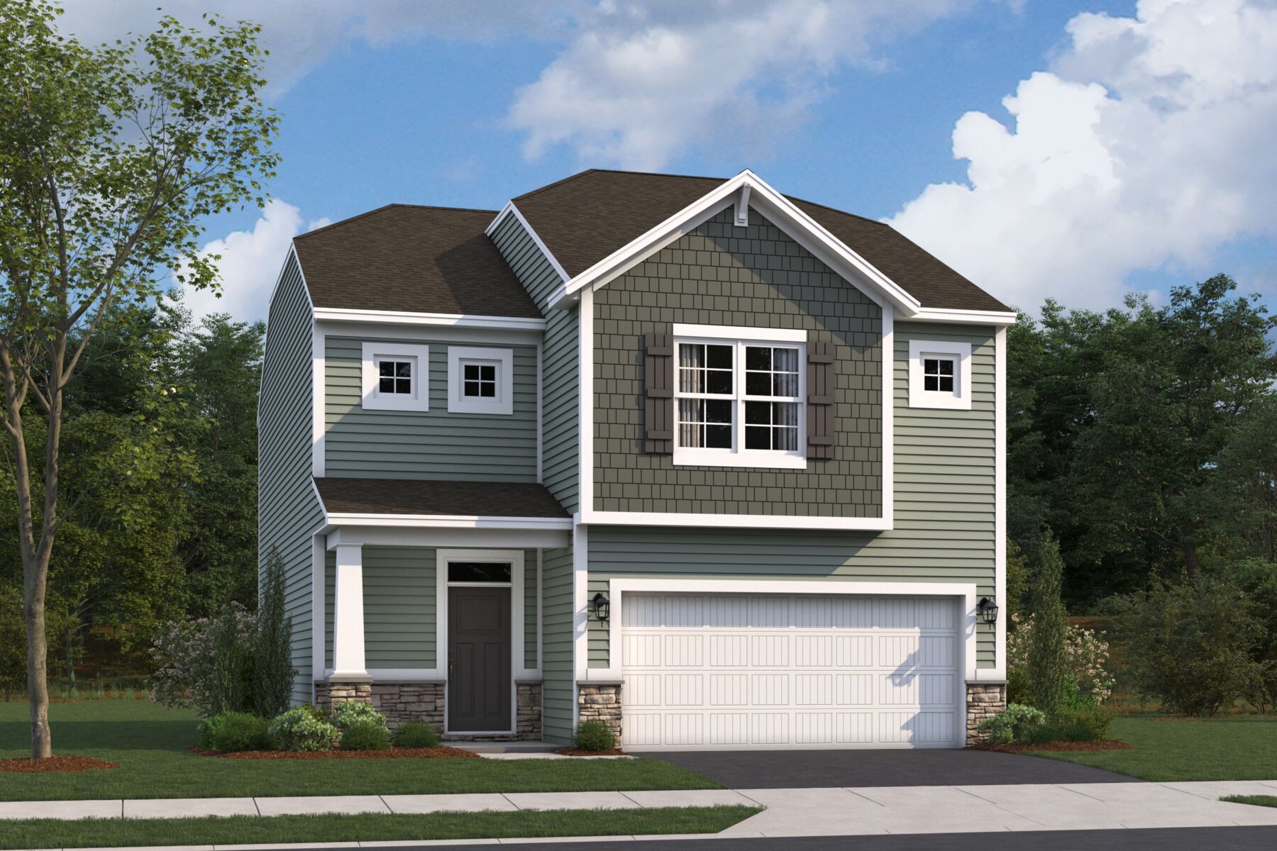 New Castle Elevation C