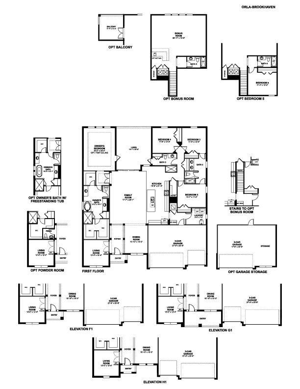 Brookhaven Floorplan