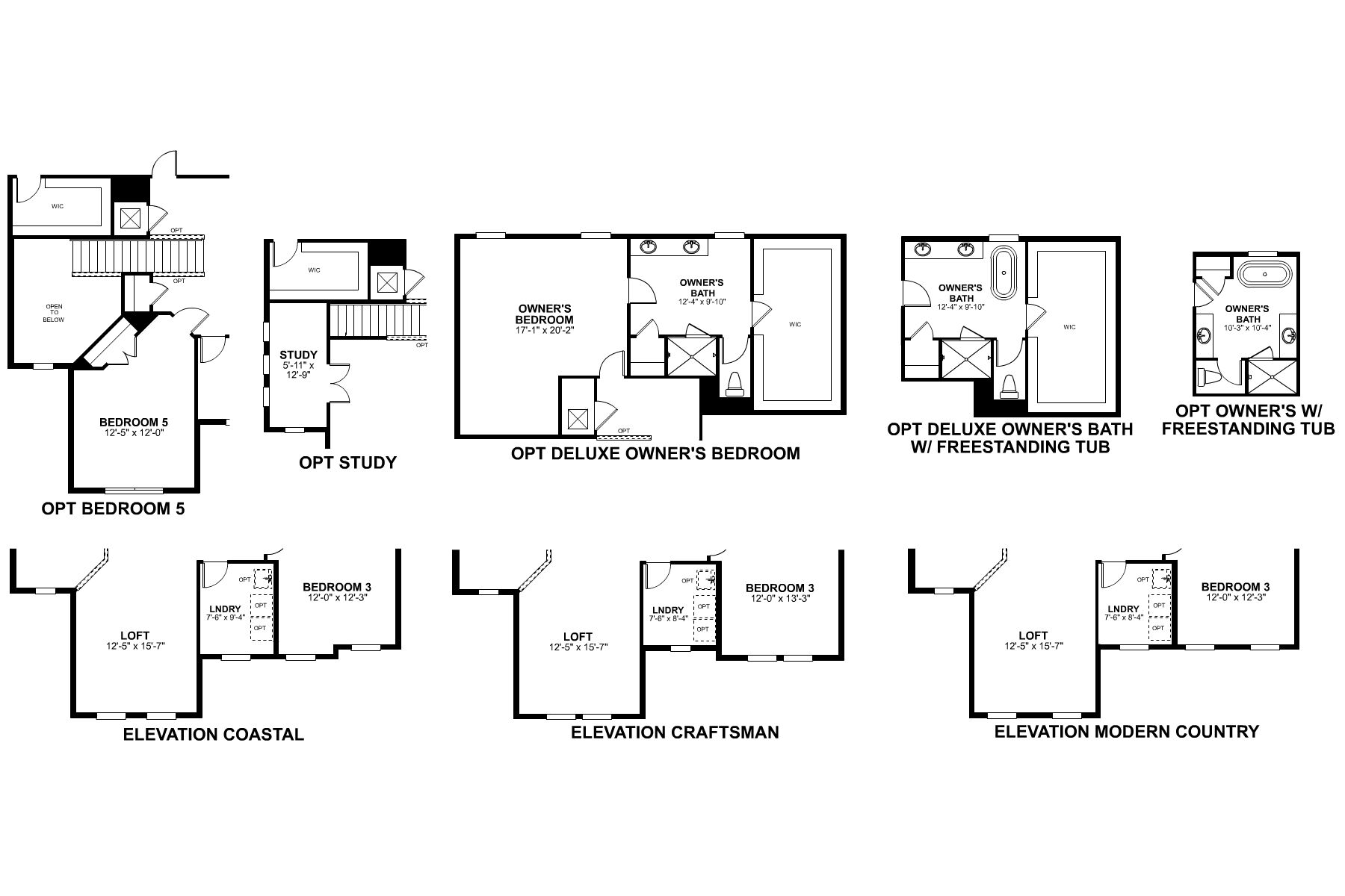 Kent Second Floor Options
