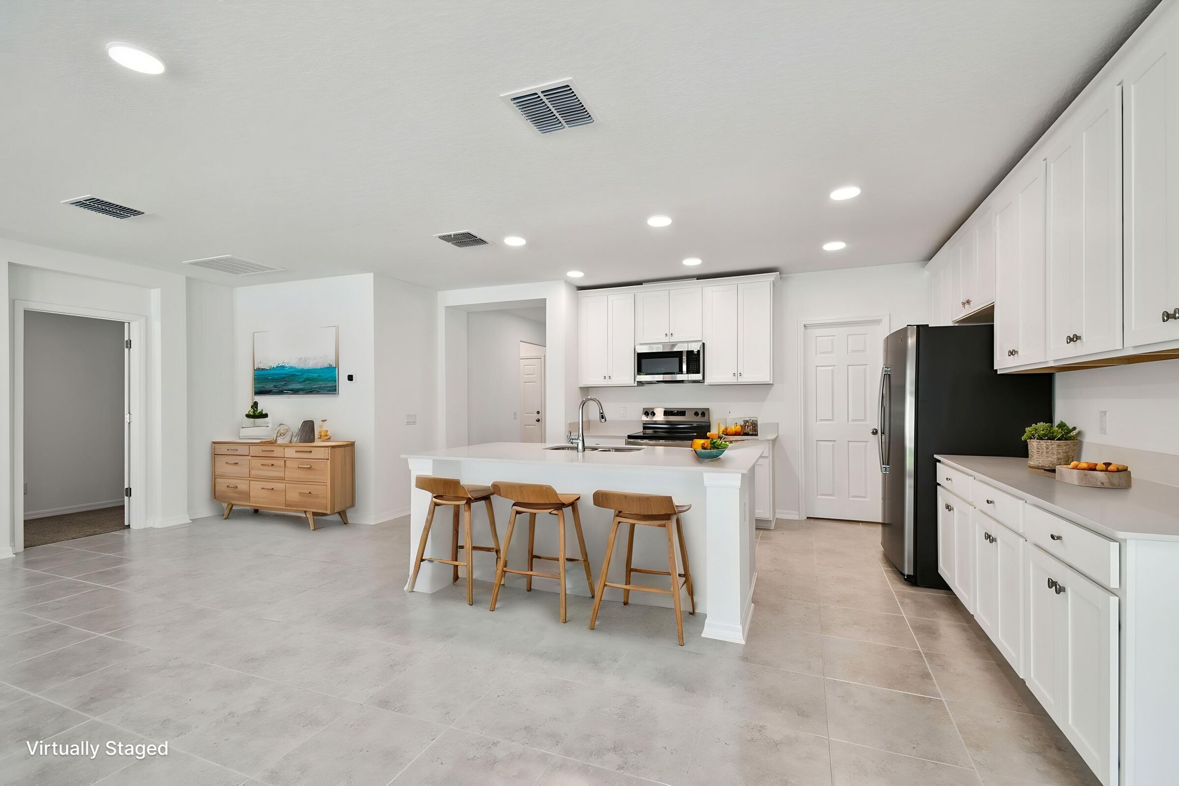 Kitchen - Virtually Staged