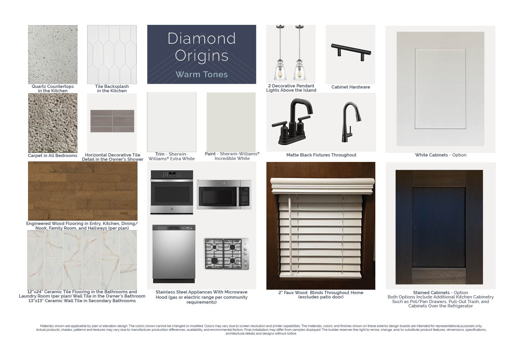 Diamond Origins Package - Warm Tones